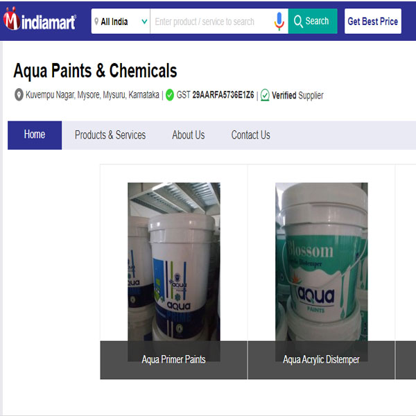 Aqua Paints